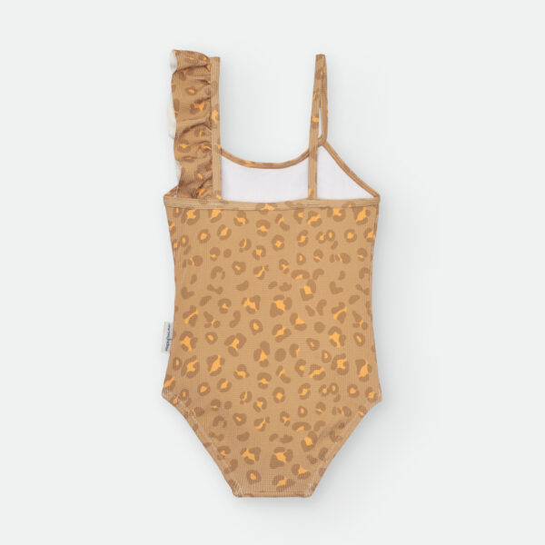 Bañador escote redondo estampado animal print - Imagen 2
