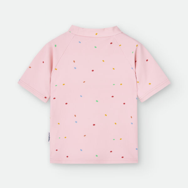 Camiseta de baño estampado topos - Imagen 2