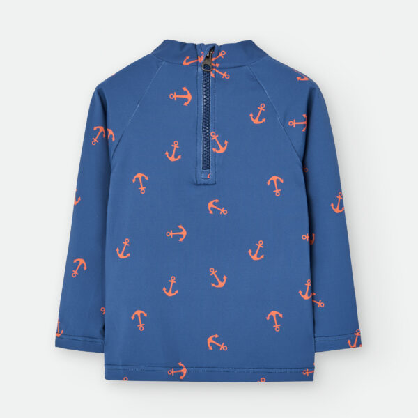 Camiseta de baño estampado anclas - Imagen 2