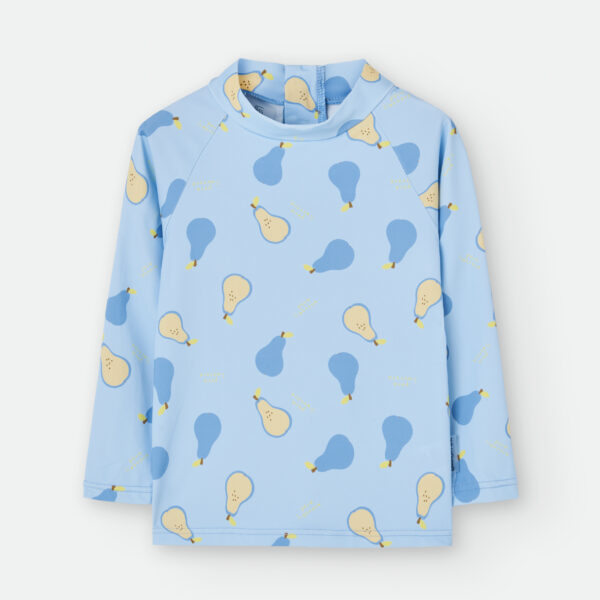 Camiseta baño estampado peras
