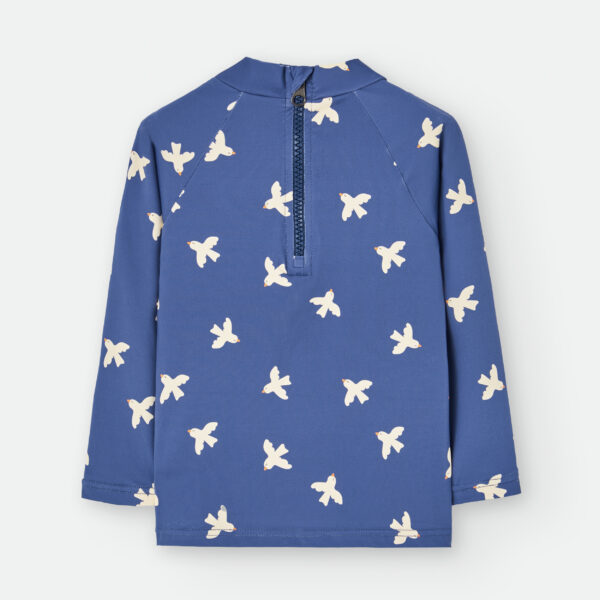 Camiseta de baño estampado pájaros - Imagen 2
