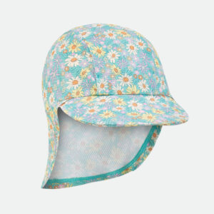 Gorrito de baño estampado flores