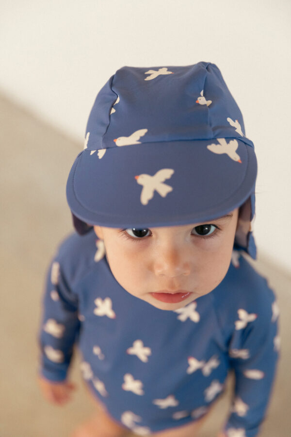 Gorrito de baño estampado pájaros - Imagen 3