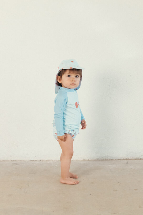Gorrito de baño estampado pulpitos - Imagen 3